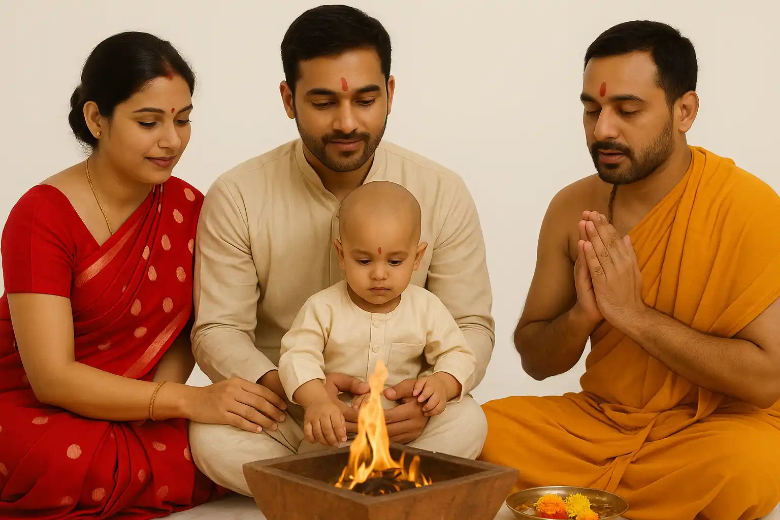 Arya Samaj for Mundan Sanskar in noida